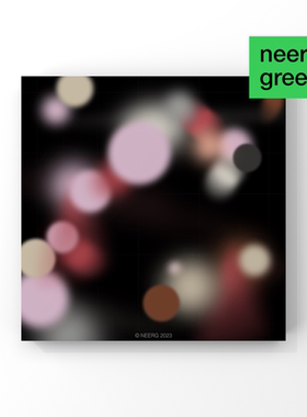 NEERG原创「Nana21」独立艺术家抽象色块渐变装饰画挂画版画插画