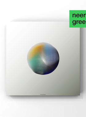 NEERG原创《杂乱圆》无框抽象挂画装饰画现代简约油画布渐变抽象