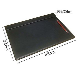 华仁办公商务写字垫酒店前台写字桌垫签字垫A3写字板会议垫签到板