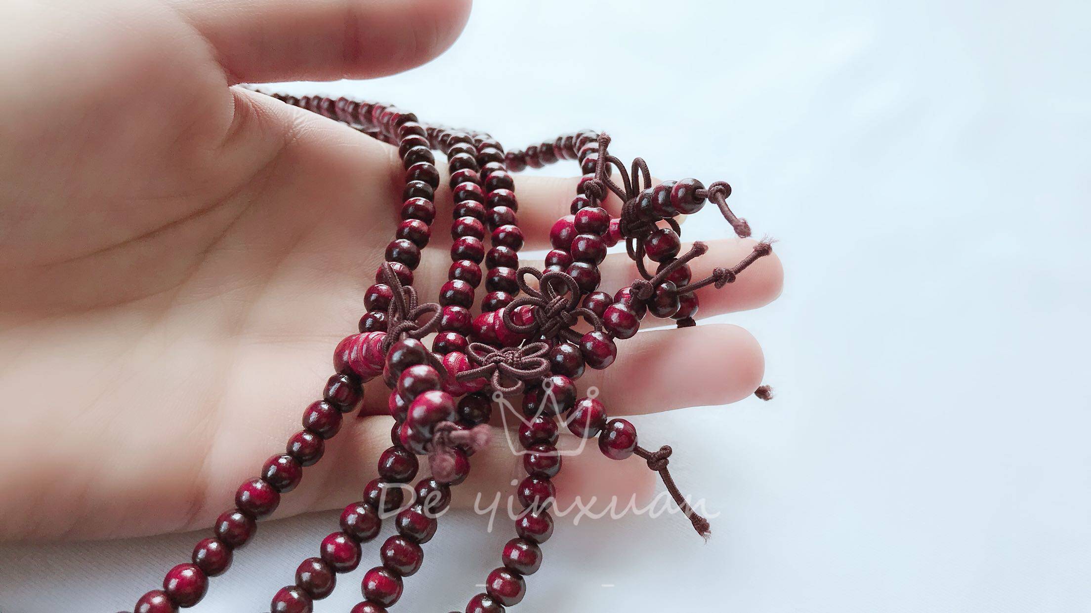 De Yin Lobular red sandalwood Old material Venus Hand string 108 Beads men and women Bracelet 9.9 Jiangsuin the Accessories/Fashion Jewelry, Beads/Wooden bracelets , Beads/Prayer beads  category - from Buy2taobao.com to provide professional Taobao agent buy service