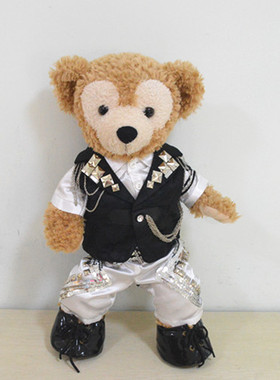 达菲熊duffy 雪莉玫shellymay衣服着替手作岚大野君风 s 号公仔用