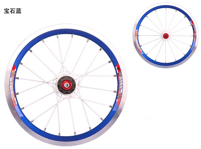 Roues de vélo 14 pouces - Ref 2373904 Image 3