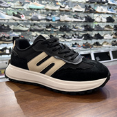 捡漏实体店200 轻便防滑运动男鞋 撤柜秋冬季 透气真猪皮加网休闲鞋