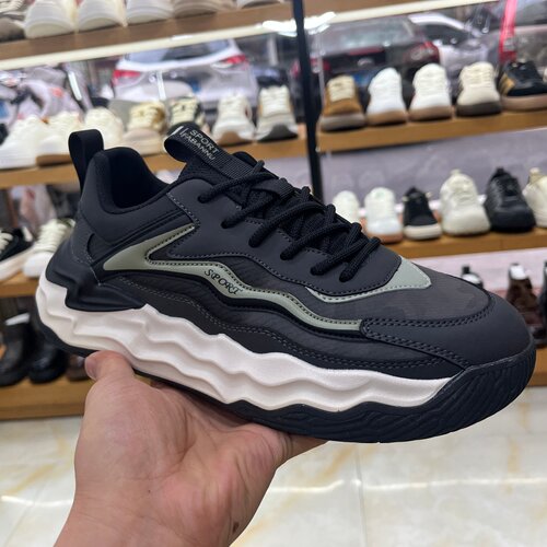 捡漏实体店219+撤柜秋季皮面男士老爹鞋日常轻软舒适运动休闲男鞋