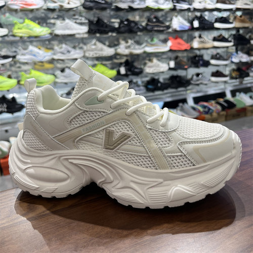 捡漏实体店200+撤柜秋季透气老爹女鞋厚底减震小众时尚运动休闲鞋