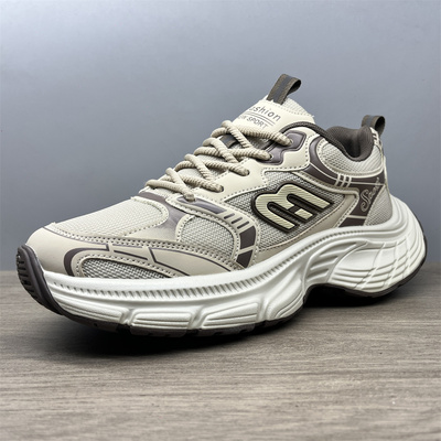 捡漏商场超市200+撤柜四季透气厚底增高老爹男鞋时尚运动休闲鞋