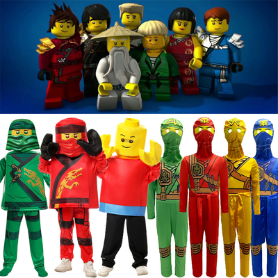 万圣节忍者幼儿园舞台表演服