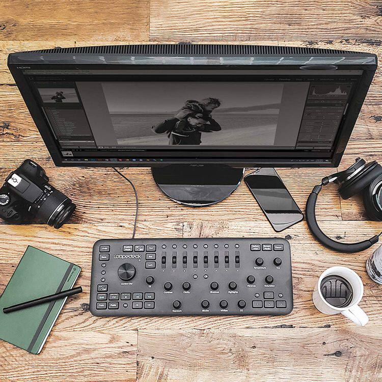 adobe lr lightroom图片编辑键盘loupedeck二代loupedeck 升级版.