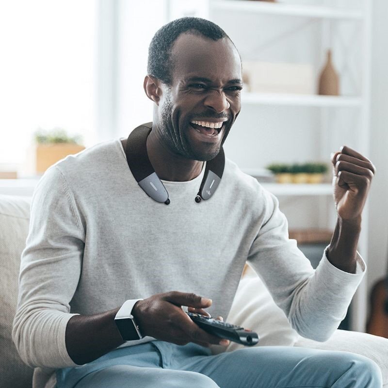 BeHear PROXY 可穿戴式颈挂扬声器 蓝牙音箱 支持耳机模式通话.