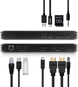 CalDigit  10个端口  高达94W充电 Thunderbolt 4扩展坞.