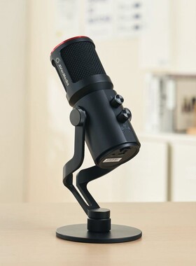 圆刚 AVerMedia AM350 录音室级专业动圈麦克风 游戏直播录音话筒