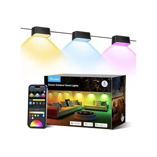 Govee H7067室外智能彩色调光壁灯射灯灯串matter homekit