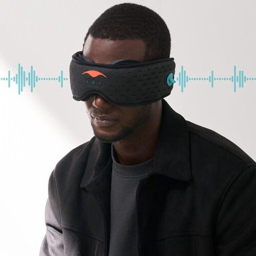 Manta SOUND Sleep Mask零压感可调节模块化遮光蓝牙音乐睡眠眼罩