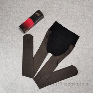 慕尚妍5度黑透肤裤7754连袜打底裤微绒感提臀中厚款丝袜80克秋裤