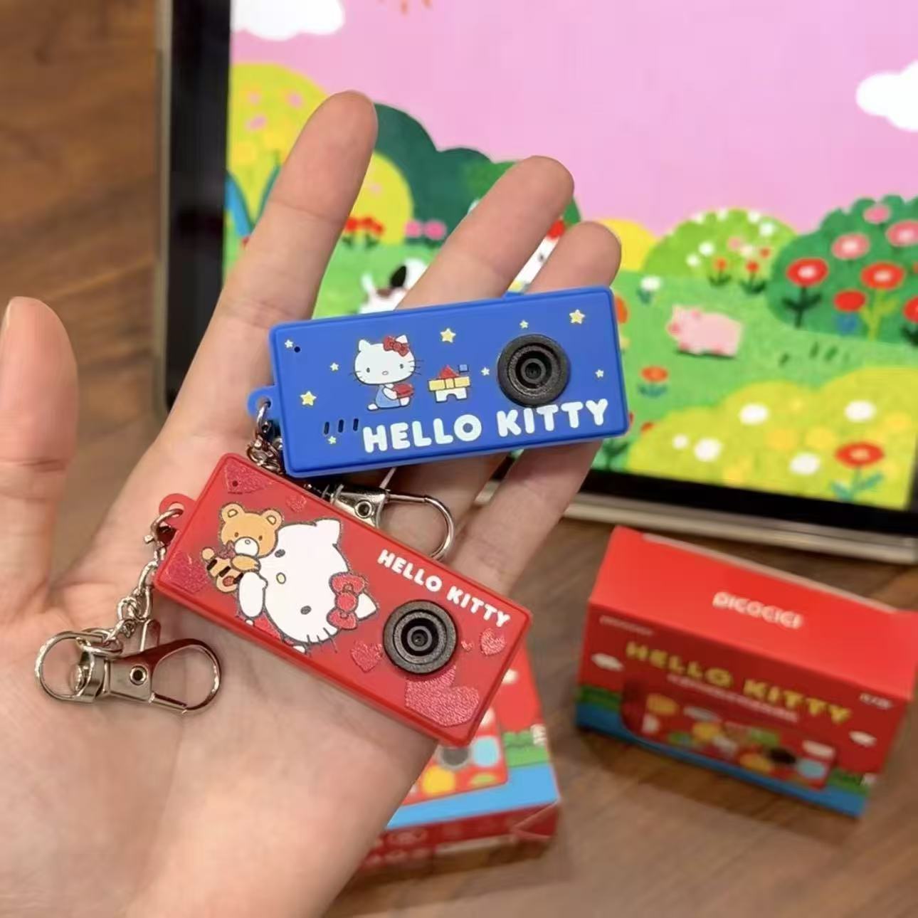 正版HelloKitty款玩耍时间到系列迷你相机高清数码相机生日礼物