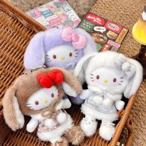 TOPTOY凯蒂猫垂耳兔毛绒盲盒