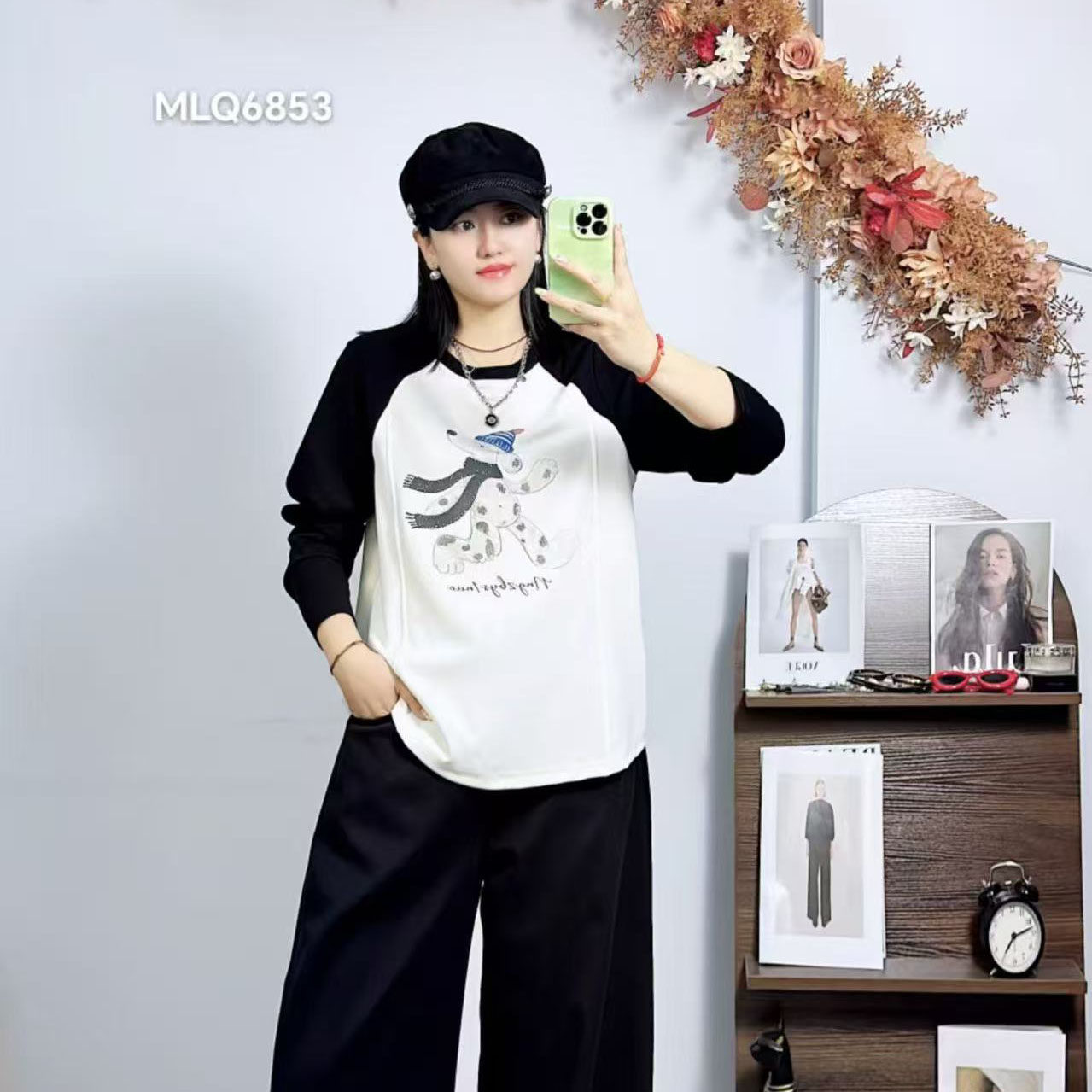 2026秋季新品加肥加大舒适卫衣女