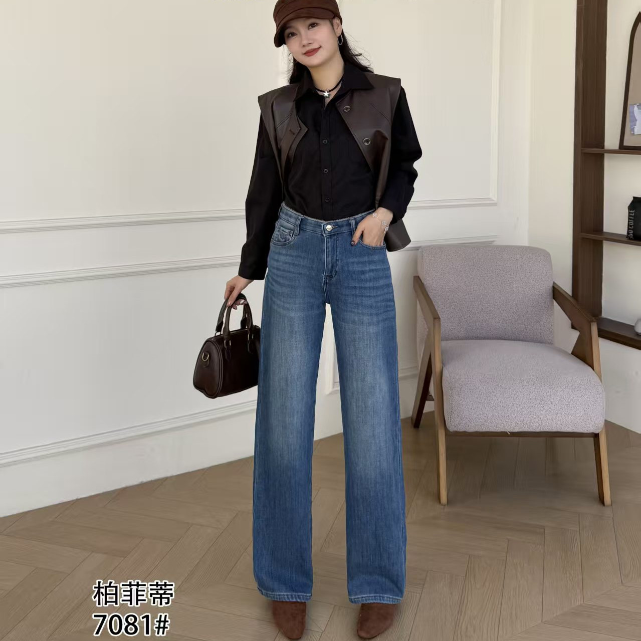 加肥加大170斤显瘦加厚长裤高个