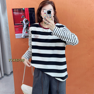 秋冬新品加肥加大女士长袖