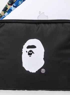 日本热卖杂志附录黑色收纳包笔记本电脑包加层防震超厚文件袋包邮