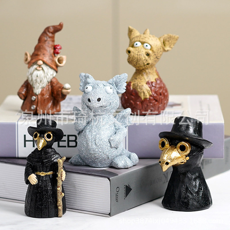 跨境热销圣诞老人香薰摆件守护精灵香炉家居客厅书房办公桌装饰品,模玩/动漫/周边/娃圈三坑/桌游,艺术家手办/潮玩雕像,淘宝优惠券,粉丝福利购,淘宝优惠卷