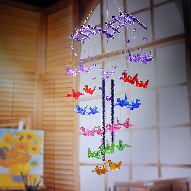 日式水晶风铃挂饰门饰创意儿童家居卧室装饰男生女生学生生日礼物,家居饰品,风铃及配件,淘宝优惠券,粉丝福利购,淘宝优惠卷