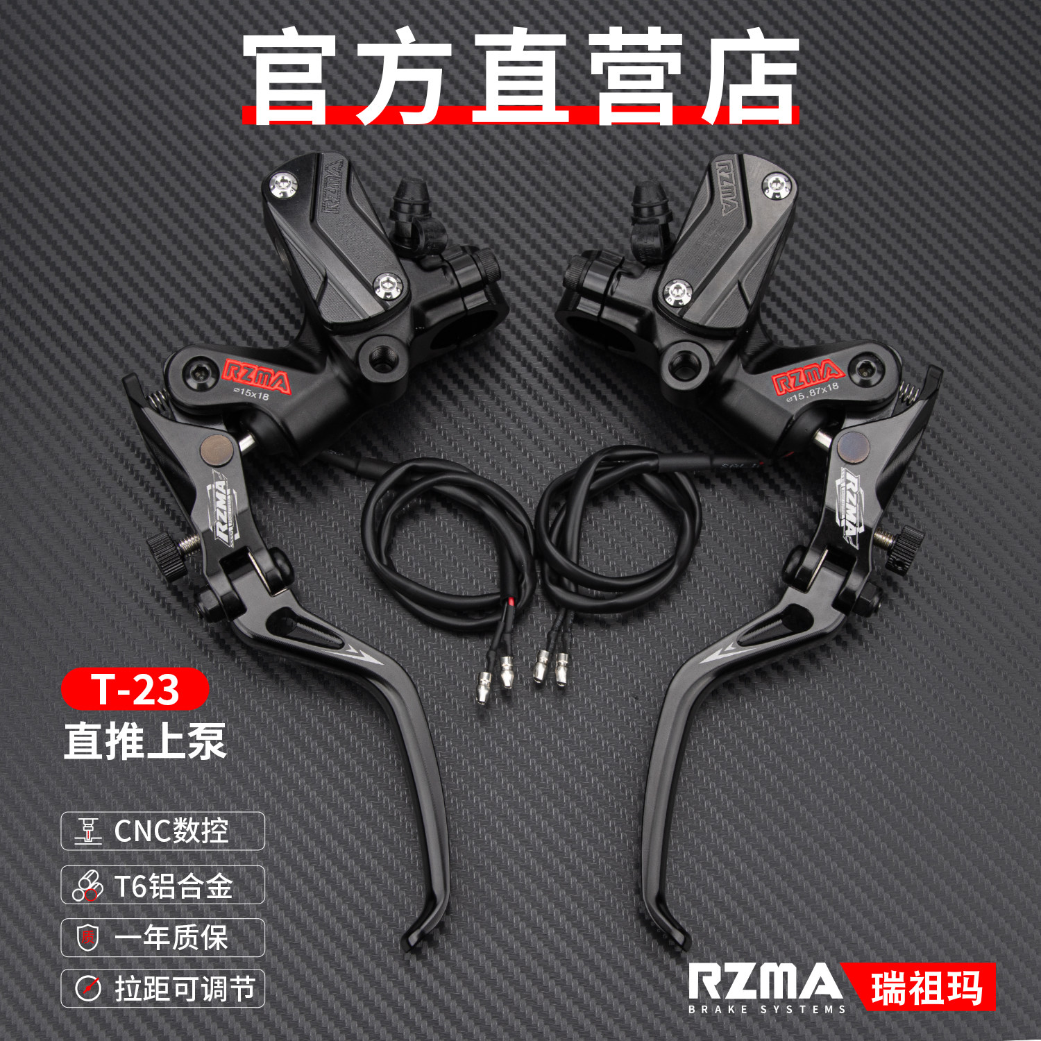 RZMA瑞祖玛刹车上泵T-23直推上泵图片