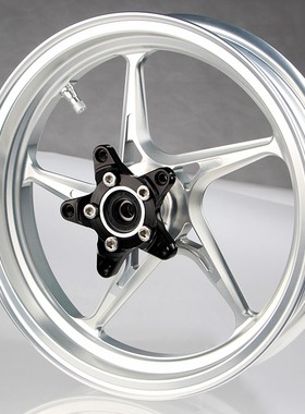 锻造轮毂五星铝合金RZMA瑞祖玛适用于小牛9号电摩改装前钢圈2.5