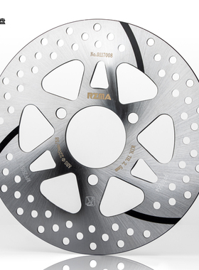 RMZA瑞祖玛一体盘适用ABS齿圈九号E200P碟刹盘三孔刹车盘无沉槽