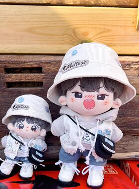 娃衣10cm 20cm 15cm海盐小狗套装花田衣橱原创无属性棉花娃娃衣服