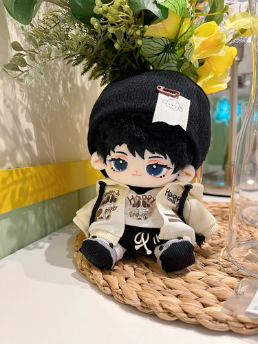 娃衣20cm15cm棉花娃娃衣服篮球比格套装原创无属性可爱帅气奶萌