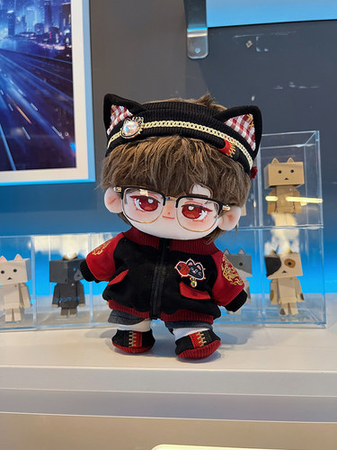 酷帅赤焰服套装棉花娃娃衣服