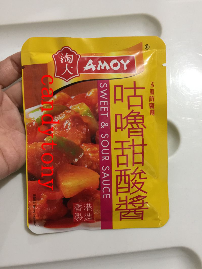 香港amoy淘大甜酸酱80G包邮