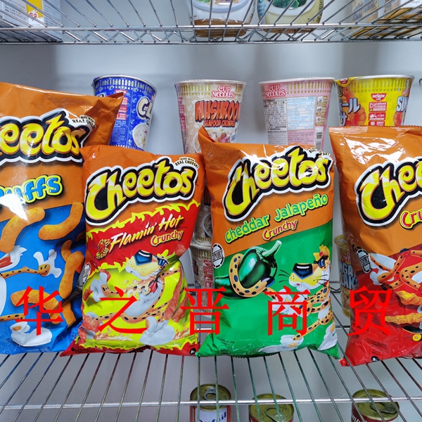CHEETOS 奇多粟米条原味奶酪puffs辣椒芝士脆火辣火鸡 拍4包包邮