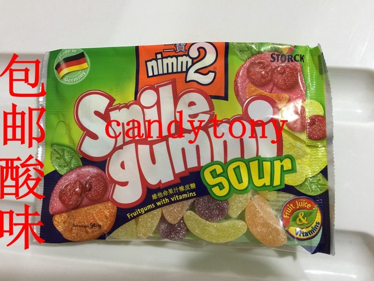 德国nimm2二宝酸味橡皮糖 果汁味 水果乳酪90G/包  6包包邮怎么样,好用不?