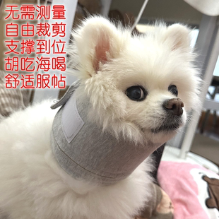 新狗狗护颈椎病脖圈歪脖子扭伤术后防挠防咬防舔宠物颈托固定康复