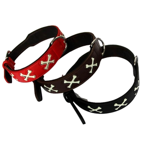 宠物用品 反光狗狗项圈脖圈 小狗小型犬脖套泰迪贵宾防走失非发光