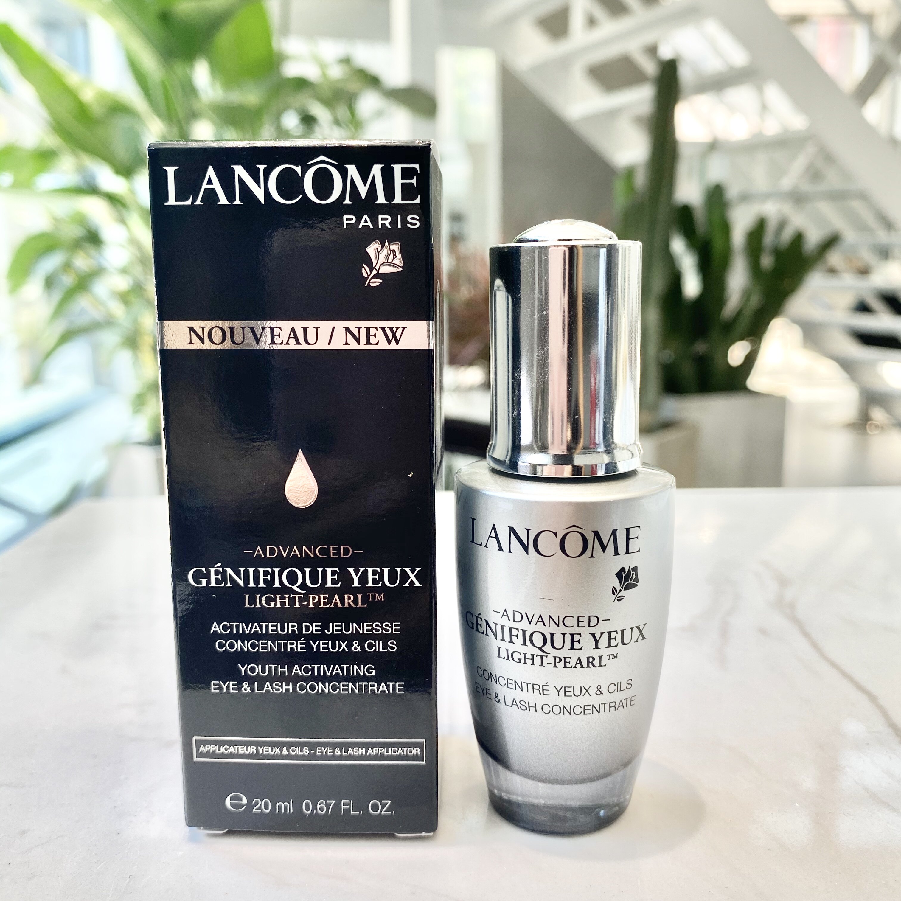 香港代购 lancome兰蔻小黑瓶眼部肌底液冰钻活肤亮眼20ml大眼精华
