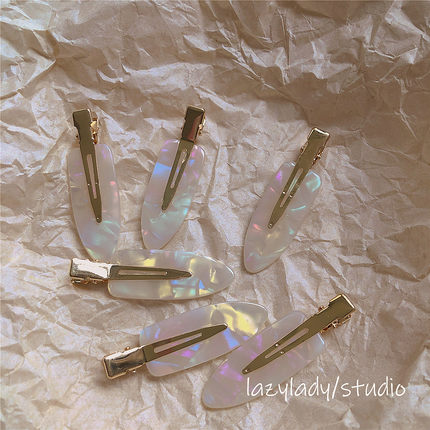 2个包邮 ~小号，不大，无痕发夹 不伤发化妆刘海夹碎发夹边夹发卡