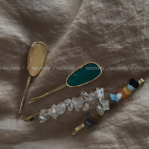 lazylady发夹合金法式