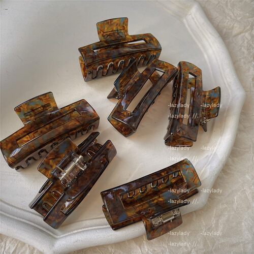 lazylady法式气质新色慵懒树脂