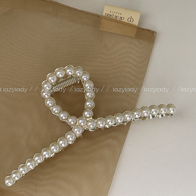 金属法式风珍珠水钻ins博主推荐