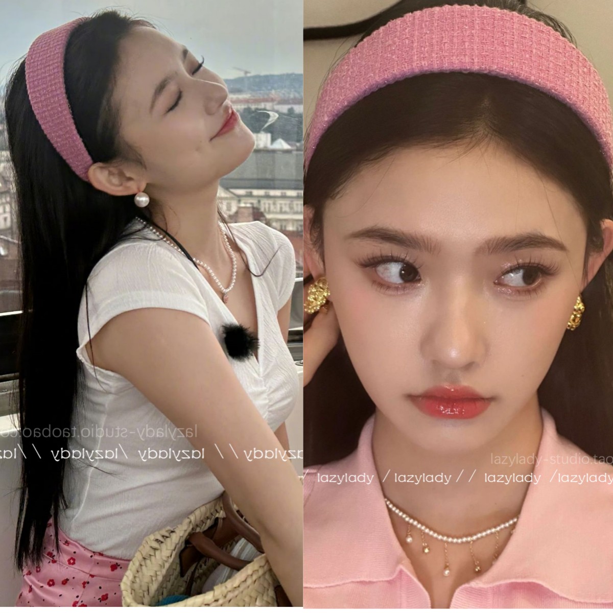 lazylady发箍布艺ins风