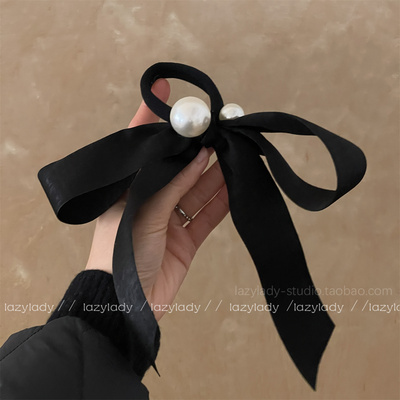 lazylady发圈缎面ins风