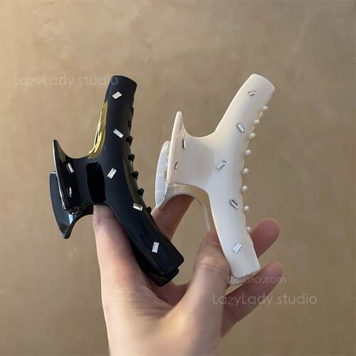 醋酸材质！小众鲨鱼抓夹发抓