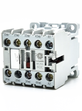 10年老店 美国GE通用 MCRA040AT 中间控制继电器 4NO 常开 常闭NC