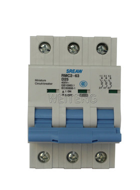 9年老店 上联 RMC2-63 空气开关3P上海人民电器厂SREAW微型断路器