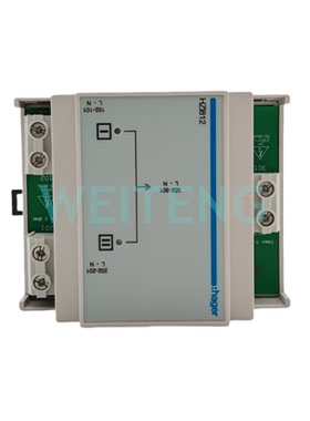 HAGER海格 HZI812 控制器 智能模块双电源自动转换隔离开关 PC级