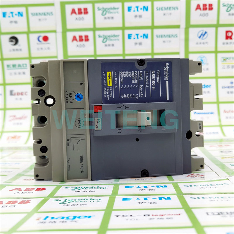 施耐德Compact NSE100H 塑壳断路器3P三相MCCB总闸空气开关 原装
