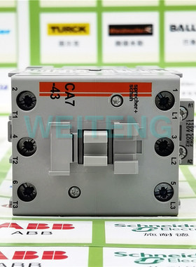 瑞士sprecher+schuh CA7-43-00 接触器85A 三相22KW触点 常开常闭